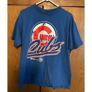 Vintage 1993 Chicago Cubs T Shirt Artex Sportswear 100% Cotton Size XL